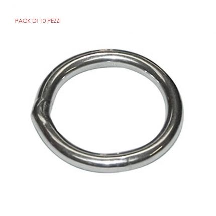 STAINLESS STEEL RINGS (10 U)